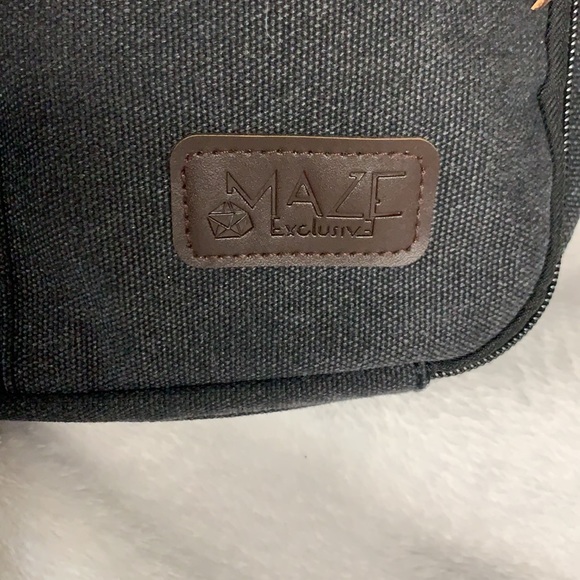MAZE EXCLUSIVE CANVAS CROSSBODY BAG - Picture 5 of 11